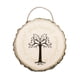 thumbnail image 1 of Placa de pared plateada con diseño de búfalo, el señor de los anillos, árbol blanco, 1 of 8