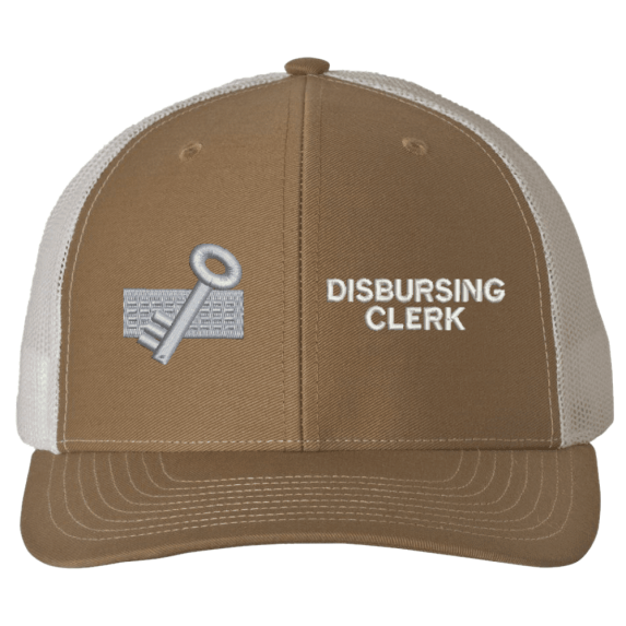 Navy Disbursing Clerk (DK) Rating USA Mesh-Back Cap
