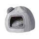 thumbnail image 5 of Nido para Gatos, Cueva para Cachorros, Cama para Perros Y Gatos, Acogedora, Lavable, Portátil, Casa para Gatos para Perros Pequeños Y Medianos, Cachor Gris, 5 of 8