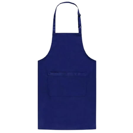

HomeLife Chef Apron Solid Color Waterproof Polyester Cotton Hanging Neck Apron for Restaurant