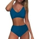 thumbnail image 4 of Traje de baño para mujer, moda para mujer, traje de baño sólido sin mangas, push-up, acolchado, traje de baño, ropa de playa, trajes de baño para mujer, 4 of 6