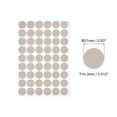 thumbnail image 2 of Uxcell 21mm Dia Self Adhesive Screw Hole Cover Stickers Gray 6 Sheet/324Pcs, 2 of 5