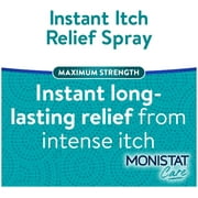 Monistat Care Maximum Strength Instant Itch Relief Spray 2 Ounce
