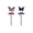 C, variant on Classic 4th of July Outdoor Decoration, Patriotic American Flag Yard Stake, 12 Inch Weather-Resistant Metal Ground Weclome Sign for Independence Day Party Garden and Lawn Decor