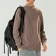 thumbnail image 4 of pstuiky camisetas de manga larga para hombre, Blusas y camisas de cuello redondo de manga larga cálidas de color sólido casuales de moda para hombre Tops de hombre l, 4 of 6
