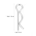 thumbnail image 2 of 50 Uds. Clips para el cuerpo, accesorios, Clip de carcasa de cuerpo de Metal, pestillo de carcasa para Axial Arrma, 2 of 8