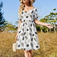 thumbnail image 4 of Vestido Ícaro de manga corta, vestido de verano para mujer coreana, vestido de noche de lujo, vestidos de fiesta., 4 of 7