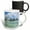 Multicolor, variant on 3drose, Guam Territory. Hotels Line Beach with Clear Tropical Waters., 15oz Mug