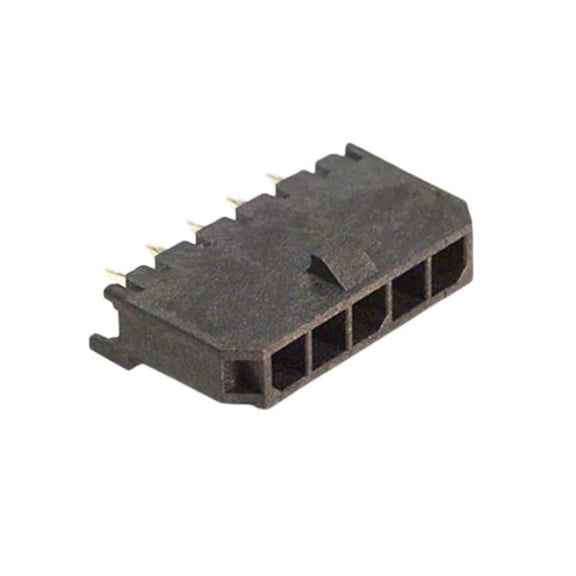 Pack of 2 0436500516 Connector Header Through Hole 5 position 0.118 (3.00mm)