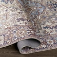 thumbnail image 5 of Mark&Day Area Rugs, 4x6 Manche Traditional Dark Brown Area Rug, Brown Blue Cream Carpet for Living Room, Bedroom or Kitchen (3'6" x 5'6"), 5 of 6