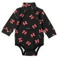 thumbnail image 5 of Disney Minnie Mouse Newborn Baby Girls 2 Pack Turtleneck Bodysuits Newborn to Infant, 5 of 5
