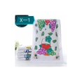thumbnail image 2 of Juego de 12 toallas de cocina con estampado de flecos, color blanco y amarillo, 2 of 5