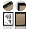thumbnail image 3 of Arte de pared para baño, vaca Highland, lienzo 20x25 cm, 3 of 9