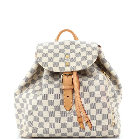 Pre-Owned Sperone Backpack Damier By Rebag