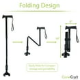 thumbnail image 6 of CaneCraft Folding Flex-Tip - Self Standing Cane for Women and Men with Gel Handle - Lightweight Travel Walking Stick, 6 of 6