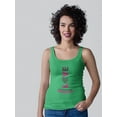 thumbnail image 2 of Love Me Sideways Racerback Tank Women -Image by Shutterstock, Female XX-Large, 2 of 4