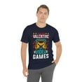 thumbnail image 5 of Mens V is For Video Games Funny Saying Valentines Day Shirt Tee T-Shirt, 5 of 6