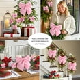 thumbnail image 6 of Ayieyill 13 Pack Velvet Pink Bows for Christmas Tree, Large Christmas Bows for Wreaths Tree Fireplace Indoor Decor, 6 of 8