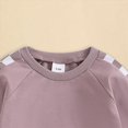 thumbnail image 4 of kaprioy Baby Boy Clothes 6M 12M 18M 24M 2T 3T Checkered Patchwork Long Sleeve Sweatshirt Tops Pants Set 2-Piece Set Infant Boy Outfit, 4 of 7
