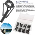 thumbnail image 4 of 80pcs Rod Tip Repair Kit, Fishing Rod Tips Replacement Kit, Fishing Pole Eyelets Repair Kit, 4 of 5