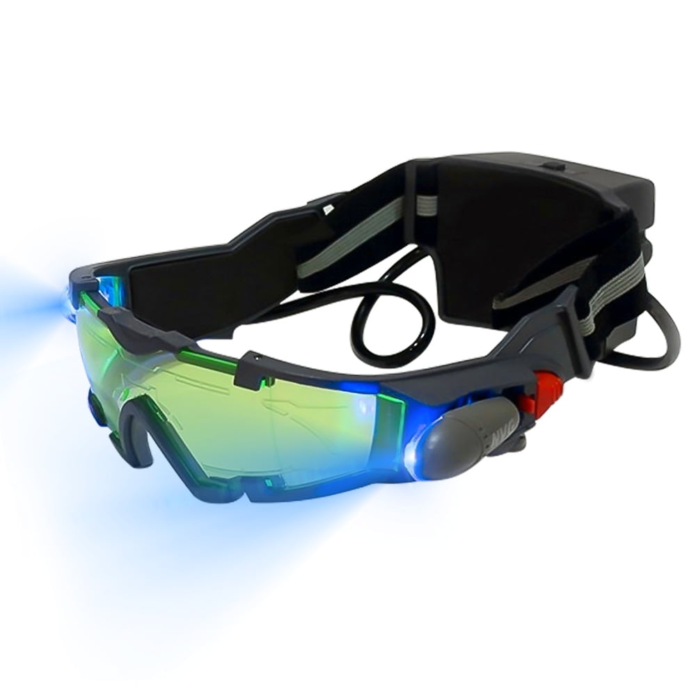 Lemonbest Adjustable LED Night Vision Safety Goggles With FlipOut