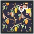 thumbnail image 2 of PinPix 14x14 Custom Cork Bulletin Board Fruit on Vine Black Poster Board Has a Fabric Style Canvas Finish, Framed in Fruit on Vine Black, by ArtToFrames (PinPix-1896), 2 of 5
