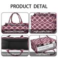 thumbnail image 4 of Large Capacity Tote Bag,Red Blue White Star Plaid Checkered Pattern Handbag Fashion Luxury Tote Bag,15.7"x13"x 5.1" Inches,Laptop Compatible, 4 of 6