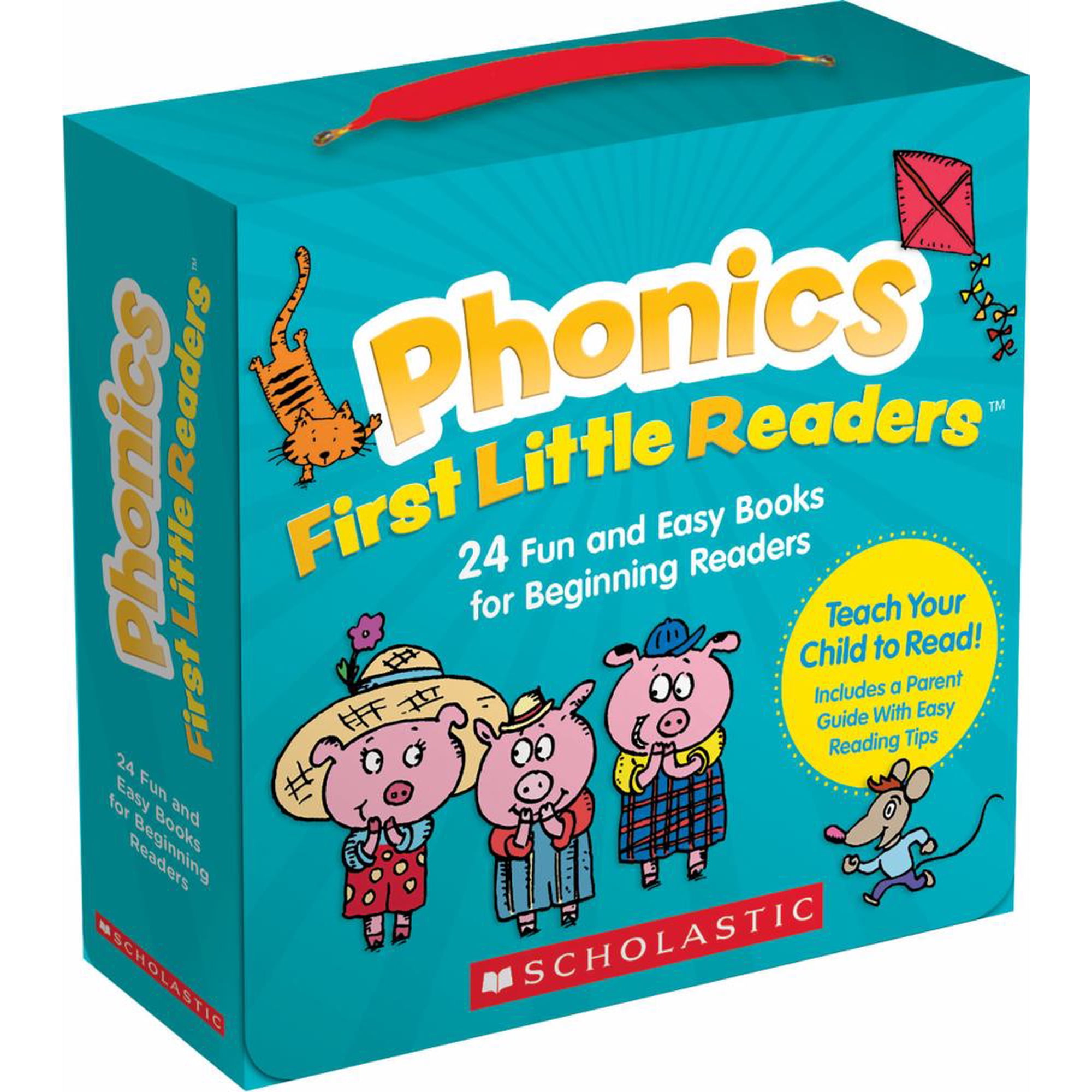 SCHOLASTIC: Phonics First Little Readers: 24 Fun and Easy Books for Beginning Readers (Hardcover)