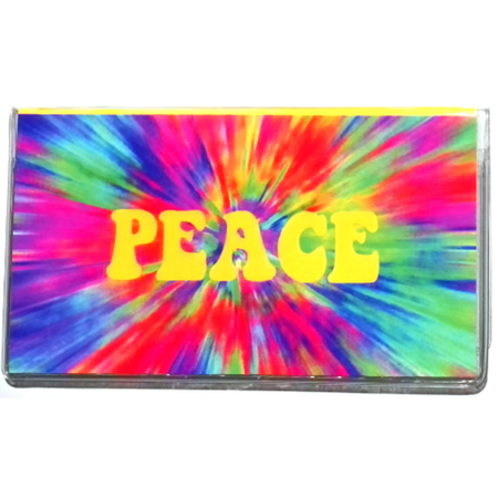 2 Year 2026 2027 Checkbook Size 3"x 6" Calendar Planner Datebook w Note Pad (Peace, small)