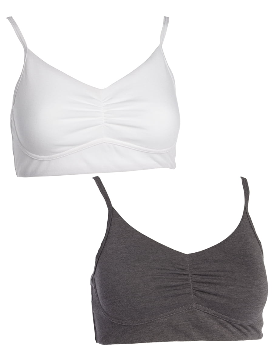 fruit of the loom cotton bralette