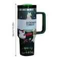 thumbnail image 3 of LILELIS a Must Have ! Outdoor Casual Car Cup Made of Stainless Steel Material with Convenient Handle and Straw Cup Design Making Every Trip Full of Warmth and Fashion! Cup White 26cm, 3 of 4