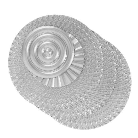 OUNONA 5Pcs Large Plated Silver Metal Wall Hanging Sunburst Art for Living Room Bedroom Decor