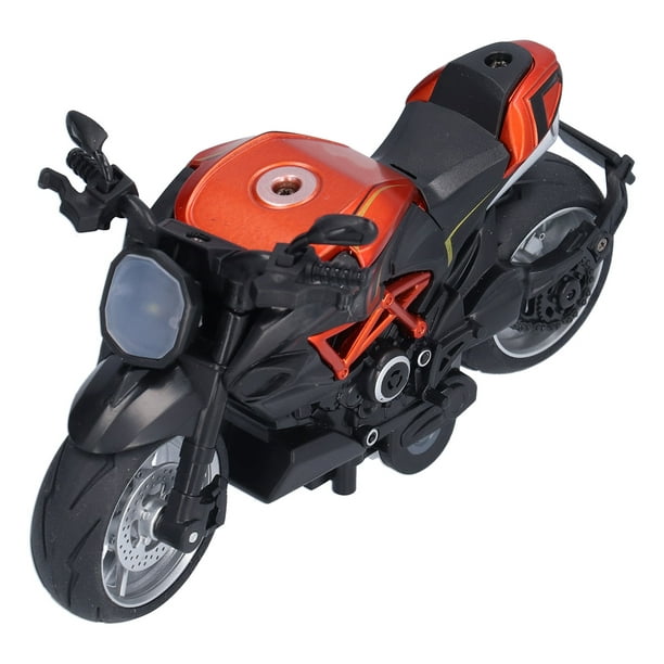 Moto de jouet en plastique rouge - Pour enfant à partir de 18