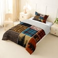 thumbnail image 2 of Feelyou Lodge Cabin Twin Comforter Sets, Pine Tree Bedding Set, 2-Piece, 2 of 7
