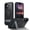 Black, variant on DOMAVER Magnetic Case for iPhone 16 6.1", Built-in Metal Kickstand, MagSafe Compatible Translucent Matte Shockproof Protective Phone Cover, Black