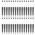 thumbnail image 1 of Bolígrafos de cuentas Uxcell 30 paquetes Tinta negra Plástico Bolígrafos de cuentas Creativo DIY, 1 of 7