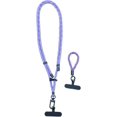 thumbnail image 1 of ORUYROP 2 Packs Phone Lanyard Key Holder Adjustable Neck Strap and Wrist Strap with Cell Phone Patchs for Smartphones, 1 of 3