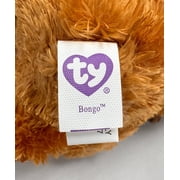 Ty Beanie Boos - Bongo the Orangutan – Solid Eyes - Stuffed Animal