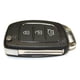 thumbnail image 2 of Hyundai I10 I20 I40 IX35 Santa Fe 3 Button Key Case - Flip Remote Fob Cover, 2 of 2