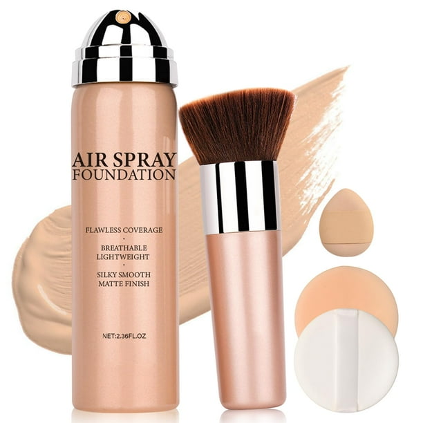 Base de maquillaje con aerógrafo QIUFSSE para una piel suave y radiante