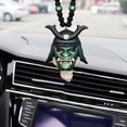thumbnail image 4 of Colgante Colgante De Coche Con Samurai Hannya Japonés Oni Casco Coche Espejo Retrovisor Encanto Colgante De Moda Decoración De Coche Inevent AP006129-04, 4 of 4