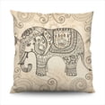 thumbnail image 3 of Funda de cojín vintage india, funda de almohada decorativa, funda de cojín, funda de almohada 3D, ropa de cama de 45 x 45, 65 x 65, 70 x 70, 80 x 80, 3 of 5