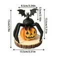 thumbnail image 3 of Adorno de Calabaza Araña Ganfancp Decoración Patio Resina Manualidades Ofertas Del Día 1 Murciélago, 3 of 7