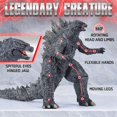 thumbnail image 3 of 1 Uds. Modelo Godzilla de goma suave (versión de la película Godzilla (enviar aliento azul)) Adepaton XMWJ149-3, 3 of 8