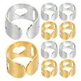 thumbnail image 1 of YSNOOWE 120Pcs Hair Braid Jewelry Lightweight Metal Hair Rings Clasp for Casual and Party Looks, 1 of 6