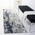 thumbnail image 3 of SAFAVIEH Adirondack Ladonna Abstract Area Rug, Navy/Grey, 4' x 6', 3 of 10