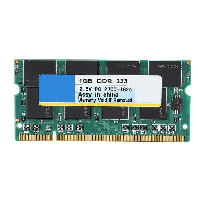 Xiede 1GB 333MHz Laptop RAM Memory DDR PC-2700, Full Compatibility with Intel/AMD