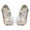 Silver, variant on Otqutp Little Kid Nonslip Shoes Kids Girl Dress Shoes Toddler Princess Sparkly Pearl Ballet Shoes Little Girl Party Wedding School