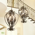 thumbnail image 3 of Quorum Lighting Bryant 9-Light Entry Pendant, Classic Nickel, 20W, 33.5H, 3 of 3