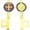 Gold, variant on 2-Piece Saint Benedict Key Blessing Pendant Set, Catholic Home Decor